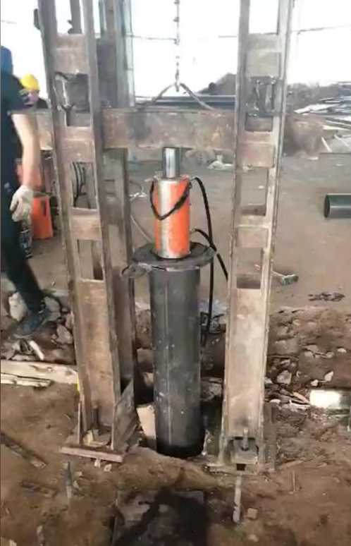 洛阳宜阳县钢管桩加固